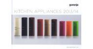 Gorenje introduces a new kitchen appliance product brochure 2013/2014